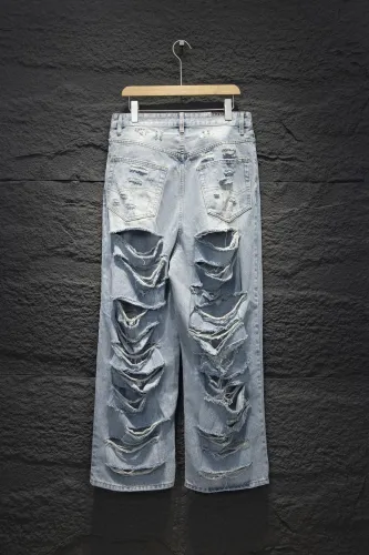 Balenciaga Luxury Brand Women Mens Pant Jeans with Original Box   