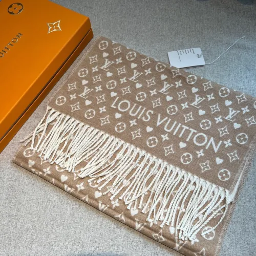 Louis Vuitton Scarves Men Womens Fashion Scarf with Original Box   