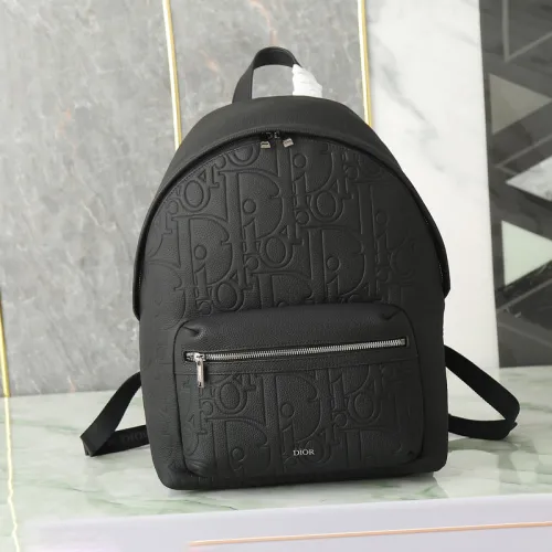 Dior Womens Mens Unisex Backpacks Shoulder Bags Luxury Brand Design Dior Rider 2.0 Zipped Backpack with Original Box