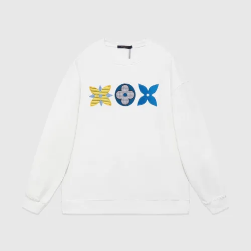 Louis Vuitton Womens Mens Long Sleeve Sweatshirt Luxury Brand Mens Hoodie   