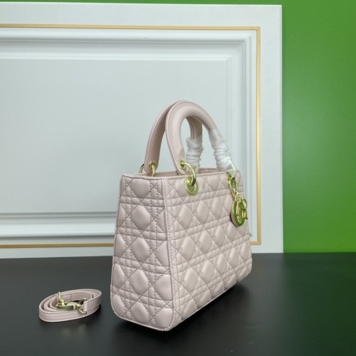 Dior Womens Bags Handbags Luxury Fashion MINI LADY DIOR BAG M0505OWCB_M323 with Original Box  