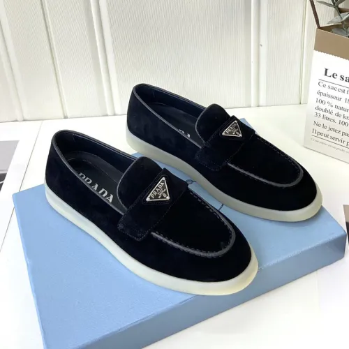 Prada Womens Shoes Casual Luxury Brand Fashion Loafers for Women with Original Box Whatsapp 