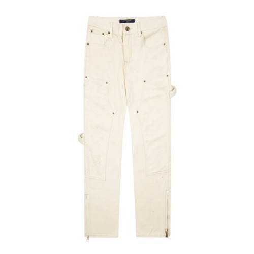 Louis Vuitton Luxury Brand Women Mens Pant Jeans   