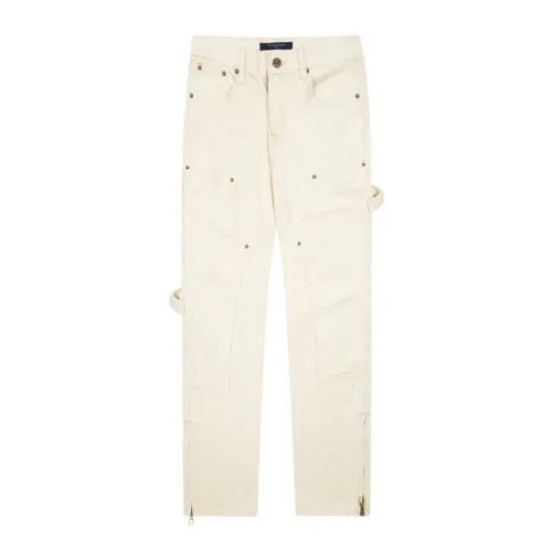 Louis Vuitton Luxury Brand Women Mens Pant Jeans   