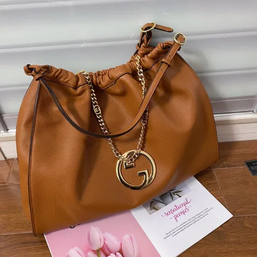 Gucci Womens Bags Shoulder Messenger Bag Luxury Brand Gucci Blondie large tote bag 747372 AACW0 2253  