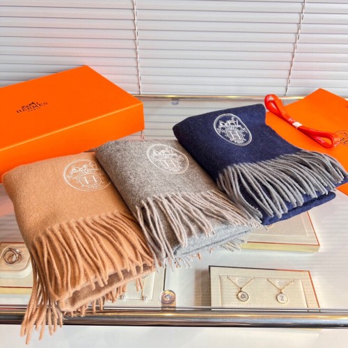 Hermes Scarves Womens Fashion Scarf Shawl 283