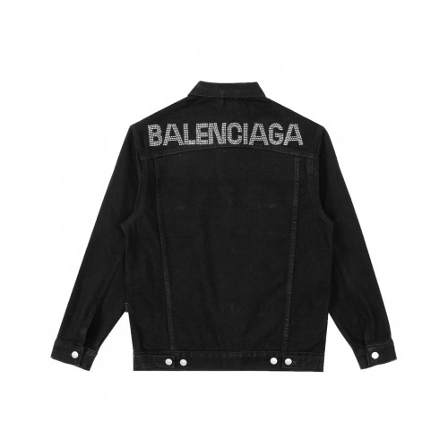 Balenciaga Men Womens Jacket Denim Coat Luxury Brand Mens Jackets Top Quality   