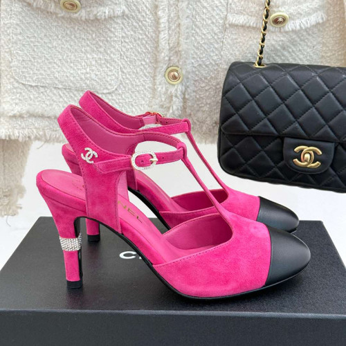 Chanel Womens Shoes Pumps 8.5cm Heel Fashion Sandals Summer Design Luxury Brand Design with Original Box whatsapp 