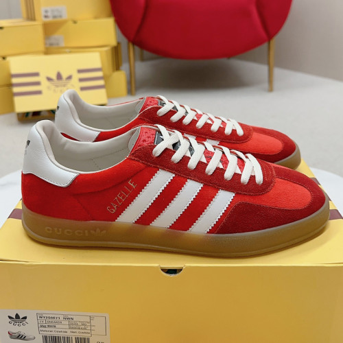 Gucci Adidas Gazelle Womens Shoes Sneakers Luxury Brand adidas x Gucci Gazelle sneaker with Original Box Whatsapp 