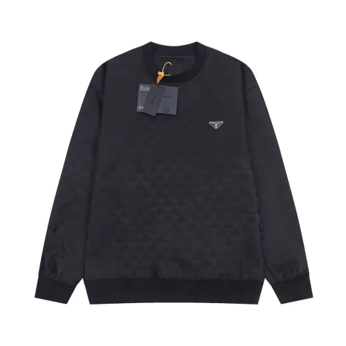 Prada Women Mens Sweatshirt Luxury Brand Mens Sweatshirts   