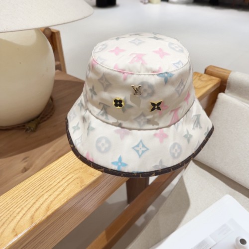 Louis Vuitton Womens Mens Cap Bucket Hat Luxury Brand with Original Box  
