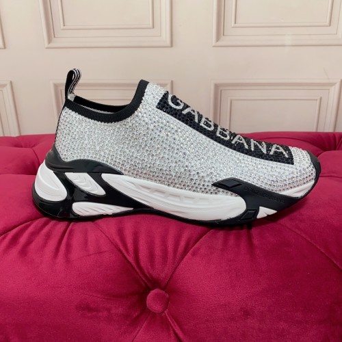 Dolce&Gabbana Men Shoes Sneakers Luxury Brand Casual Shoes for Men with Original Box Whatsapp 