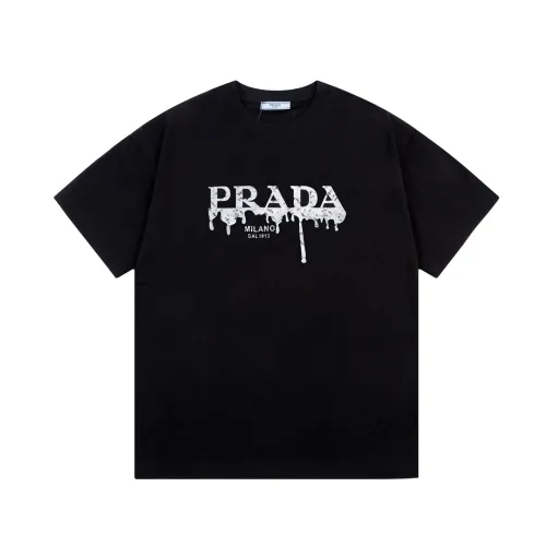 Prada Luxury Brand Men Womens Short Sleeve T-Shirt   
