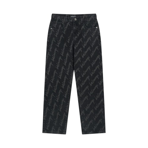 Balenciaga Luxury Brand Women Mens Pant Jeans with Original Box   