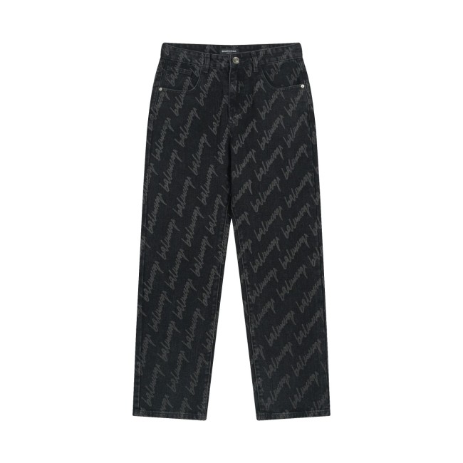 Balenciaga Luxury Brand Women Mens Pant Jeans with Original Box   
