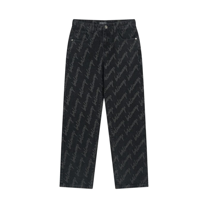Balenciaga Luxury Brand Women Mens Pant Jeans with Original Box   