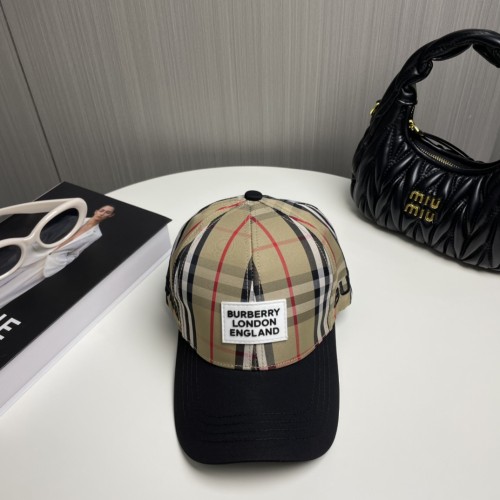 Burberry Womens Mens Cap Baseball Hat Luxury Brand with Original Box  