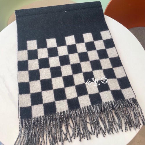 Louis Vuitton Scarves Men Womens Fashion Scarf with Original Box   