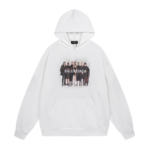 Balenciaga Womens Mens Long Sleeve HoodySweatshirt Hoodies Luxury Brand Mens Sweatshirt   