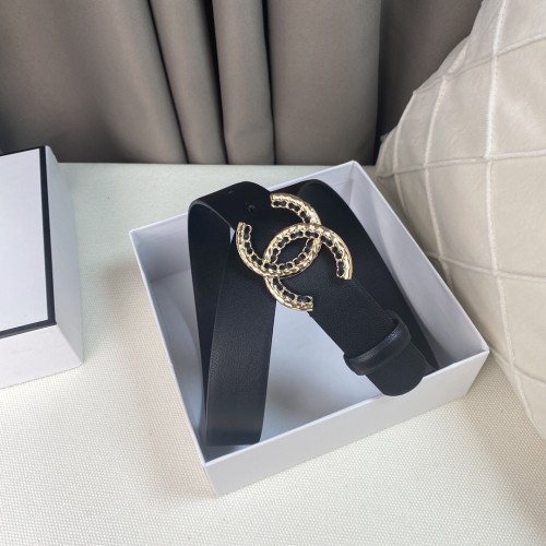 Chanel Womens Belt Luxury Brand Design Fashion Type with Original Box