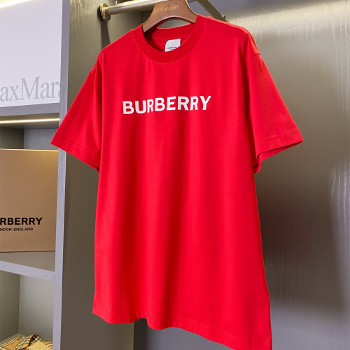 Burberry Luxury Brand Women Mens Short Sleeve T-Shirt Logo Cotton T-shirt   