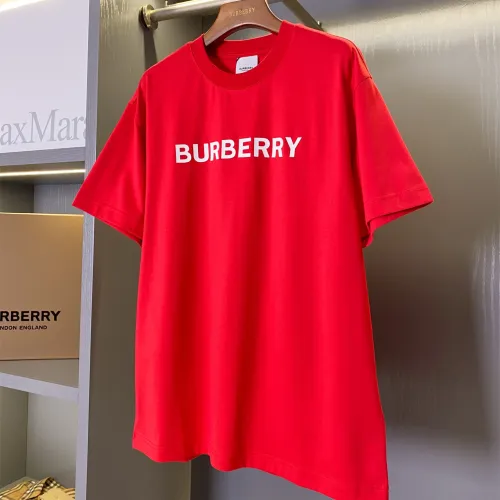 Burberry Luxury Brand Women Mens Short Sleeve T-Shirt Logo Cotton T-shirt   