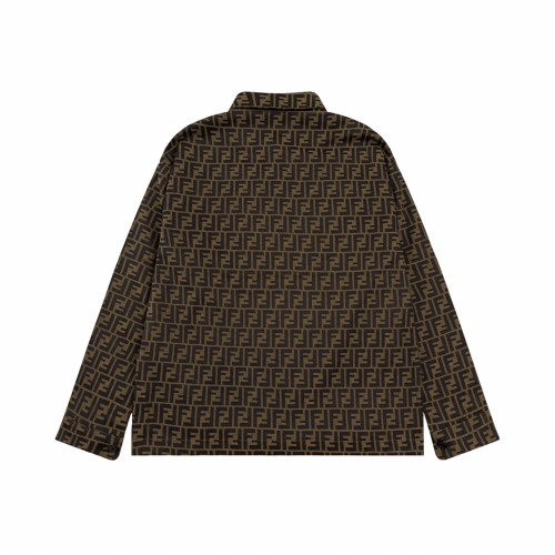 Fendi Men Womens Shirt Coat Luxury Brand Mens Jacket Top Quality   