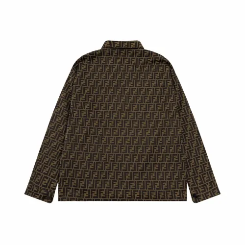 Fendi Men Womens Shirt Coat Luxury Brand Mens Jacket Top Quality   