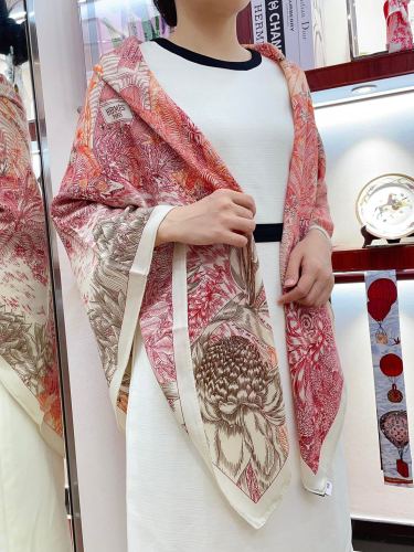 Hermes Scarves Womens Fashion Scarf Shawl 121