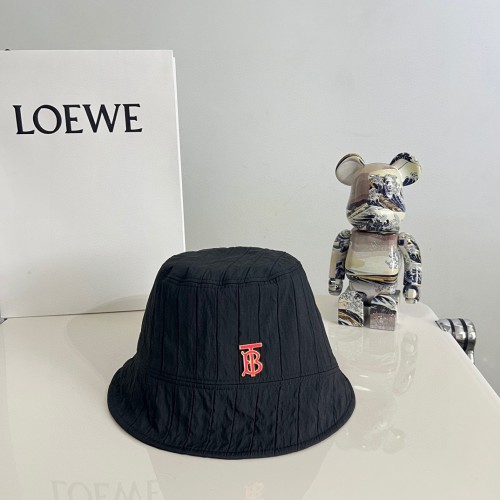 Burberry Womens Mens Cap Bucket Hat Luxury Brand with Original Box  