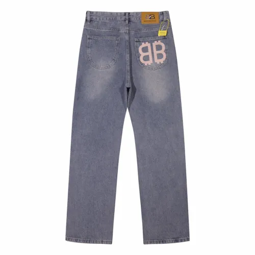 Balenciaga Luxury Brand Women Mens Pant Jeans with Original Box   