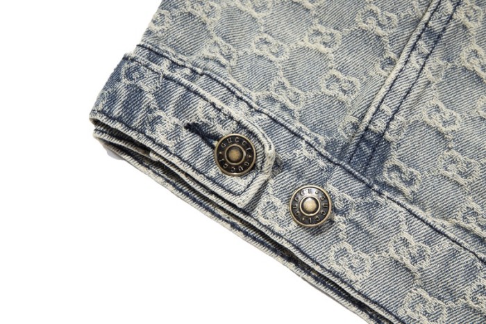 Gucci Men Womens Jackets Coat Luxury Brand Mens Denim Jacket Top Quality   