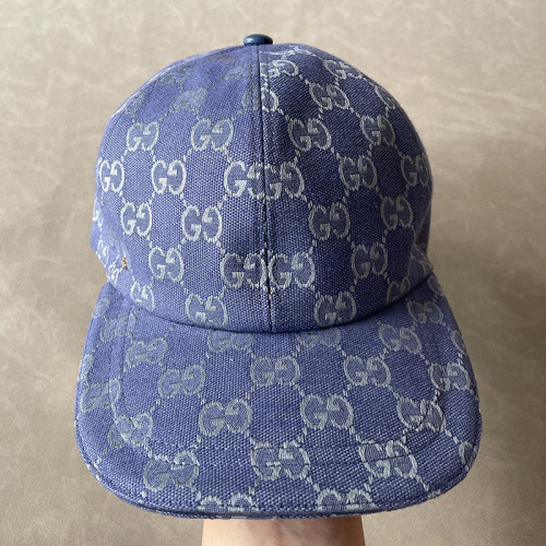 Gucci Womens Cap Baseball Hat Luxury Brand Original GG Canvas Baseball Hat With Web 200035 KQWBG 9791 with Original Box  