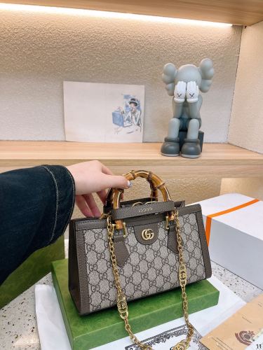 Gucci Womens Bags Shoulder Handbag Luxury Brand Gucci Diana small shoulder bag 735153 DJ24T 5862