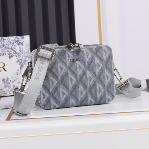 Dior Mens Bags Crossbody Bags SAFARI MESSENGER BAG Dior Oblique Jacquard with Original Box 1ESPO206YKY_H10E