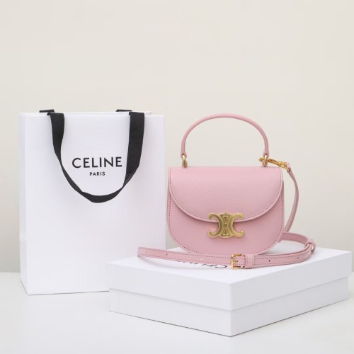 Celine Womens Bags Besace Triomphe Shoulder Bag Handbag Design Luxury Brand Shopping Bag 10L063   