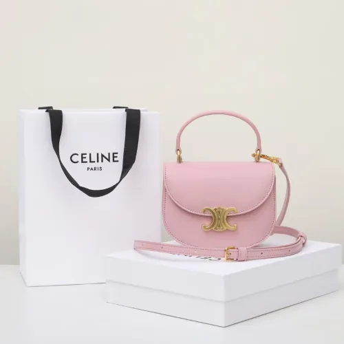 Celine Womens Bags Besace Triomphe Shoulder Bag Handbag Design Luxury Brand Shopping Bag 10L063   