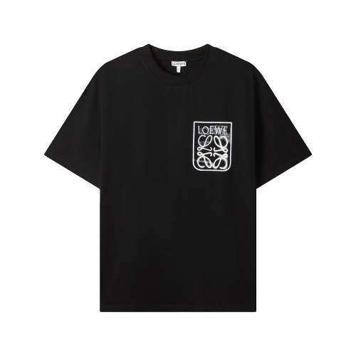Loewe Luxury Brand Men Womens Short Sleeve T-Shirt   