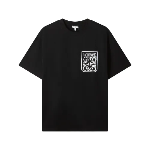 Loewe Luxury Brand Men Womens Short Sleeve T-Shirt   