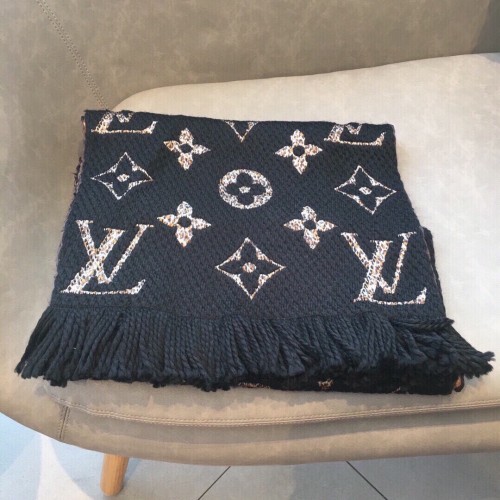 Louis Vuitton Scarves Men Womens Fashion Scarf with Original Box   
