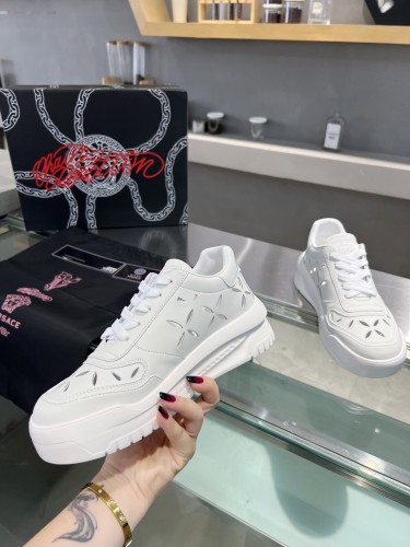Versace Men Shoes Fashion Sneakers Luxury Brand Top Quality Breathable Versace Odissea Sneaker with Original Box whatsapp  