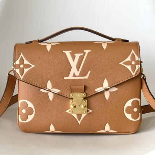 Louis Vuitton Womens Bags Crossbody Bag POCHETTE MÉTIS Monogram canvas Luxury Brand Messenger Shoulder Bags with Original Box M45733