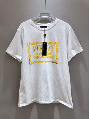 Versace Luxury Brand Men Womens Short Sleeve T-Shirt   