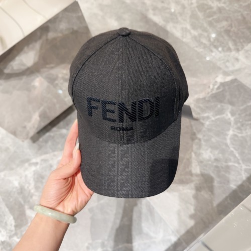 Fendi Men Womens Baseball Hat Luxury Brand Design Fendi Cap with Original Box  