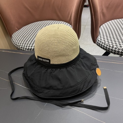 Louis Vuitton Womens Cap Bucket Hat Luxury Brand with Original Box  