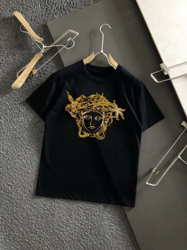 Versace Luxury Brand Men Womens Short Sleeve T-Shirt   