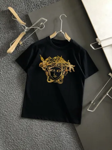 Versace Luxury Brand Men Womens Short Sleeve T-Shirt   