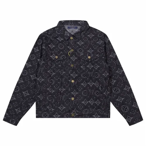 Louis Vuitton Men Womens Jackets Denim Coat Luxury Brand Mens Jackets Top Quality   