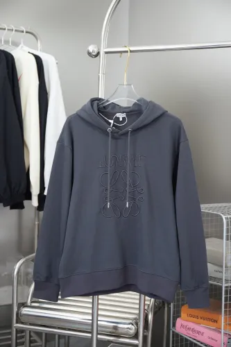 Loewe Womens Mens Hoodie Luxury Brand Mens Sweatshirts Relaxed fit hoodie in cotton H526Y25X39   