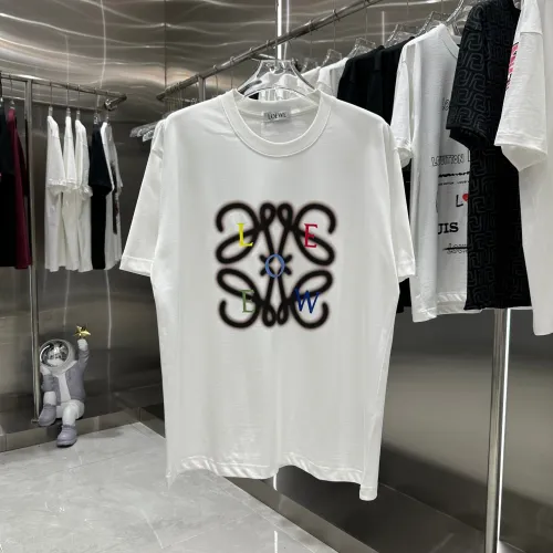Loewe Luxury Brand Men Womens Short Sleeve T-Shirt   